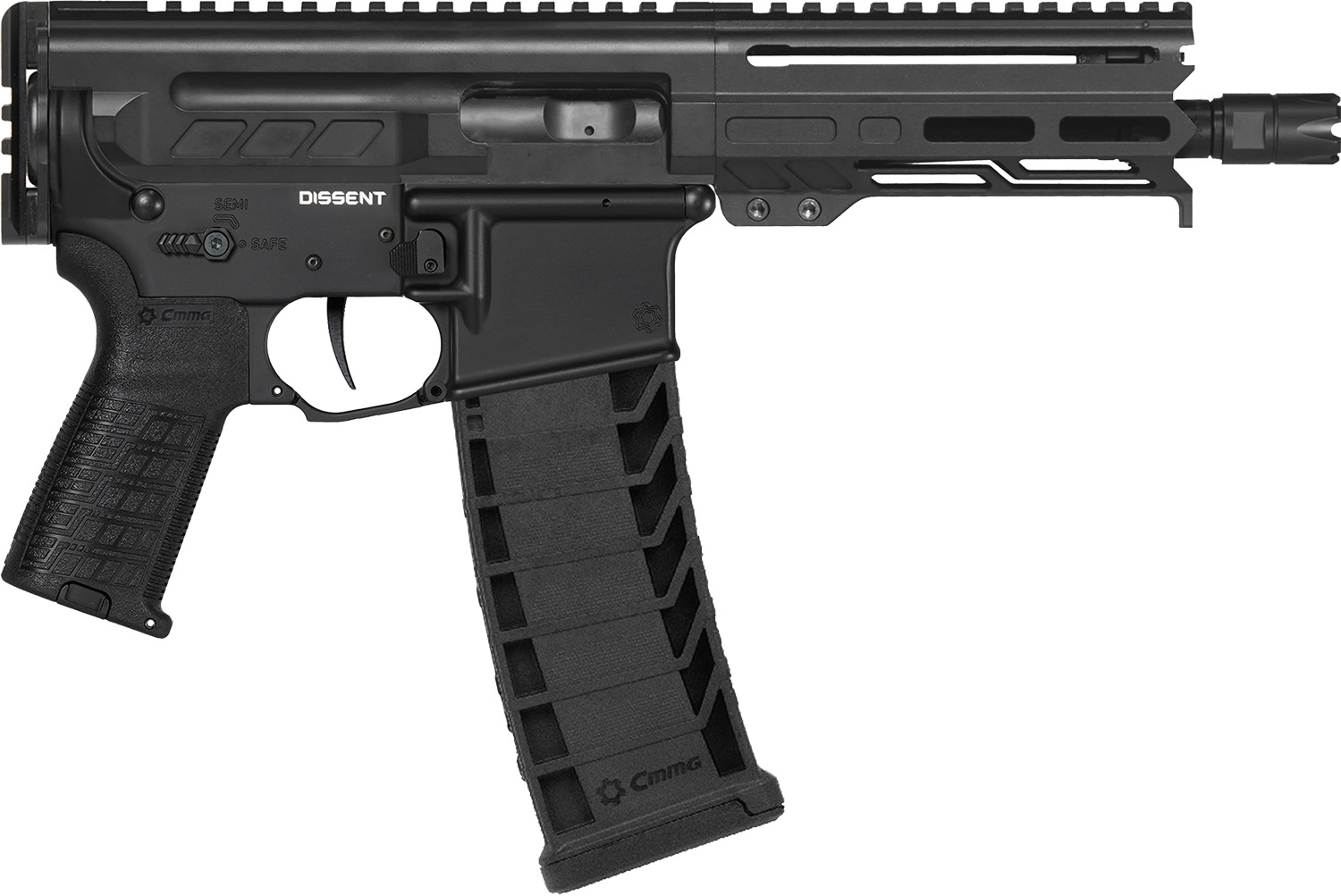 CMMG Dissent MK4 9mm AR Pistol with M-LOK Handguard