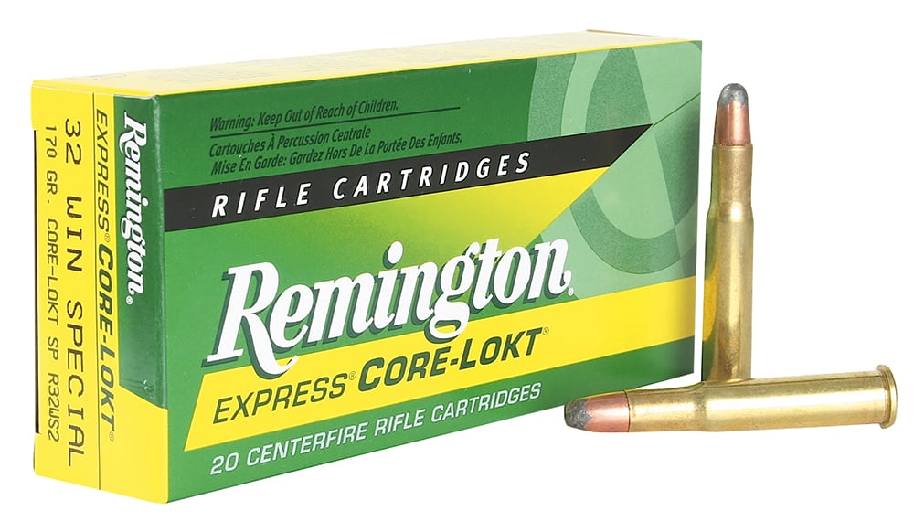 REMINGTON R32WS2 32 WIN SPECIAL 170GR CORE-LOKT SP 20 RD/BX 10 BX/CS - Flat Rate Shipping Under 30lbs! - No Credit Card Fees