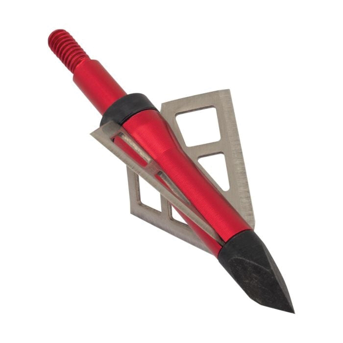 Velox Photon 100 gr 3-Blade Broadhead, Black/Red Pack of 3