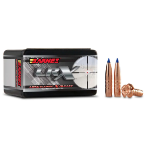 Barnes Bullets 30430 Tipped TSX  338 Cal .338 225 GR TTSX Boat Tail 50 Per Box