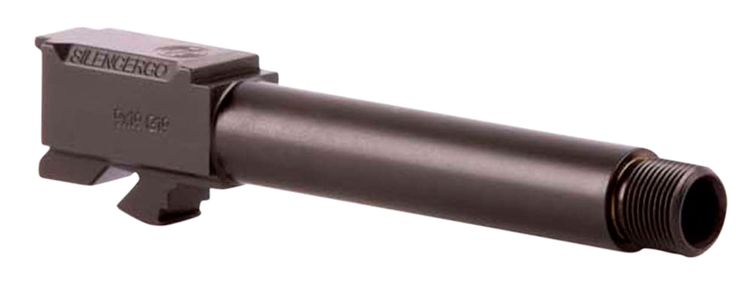 Silencerco 9mm 3.39" Threaded Barrel, Black Nitride - AC1726