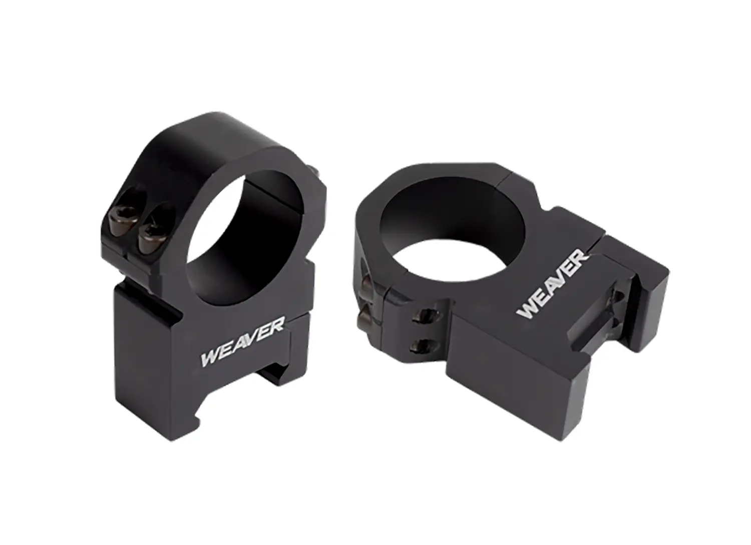 Weaver Mounts 48388 Precision Black Aluminum 30mm Tube Extra High