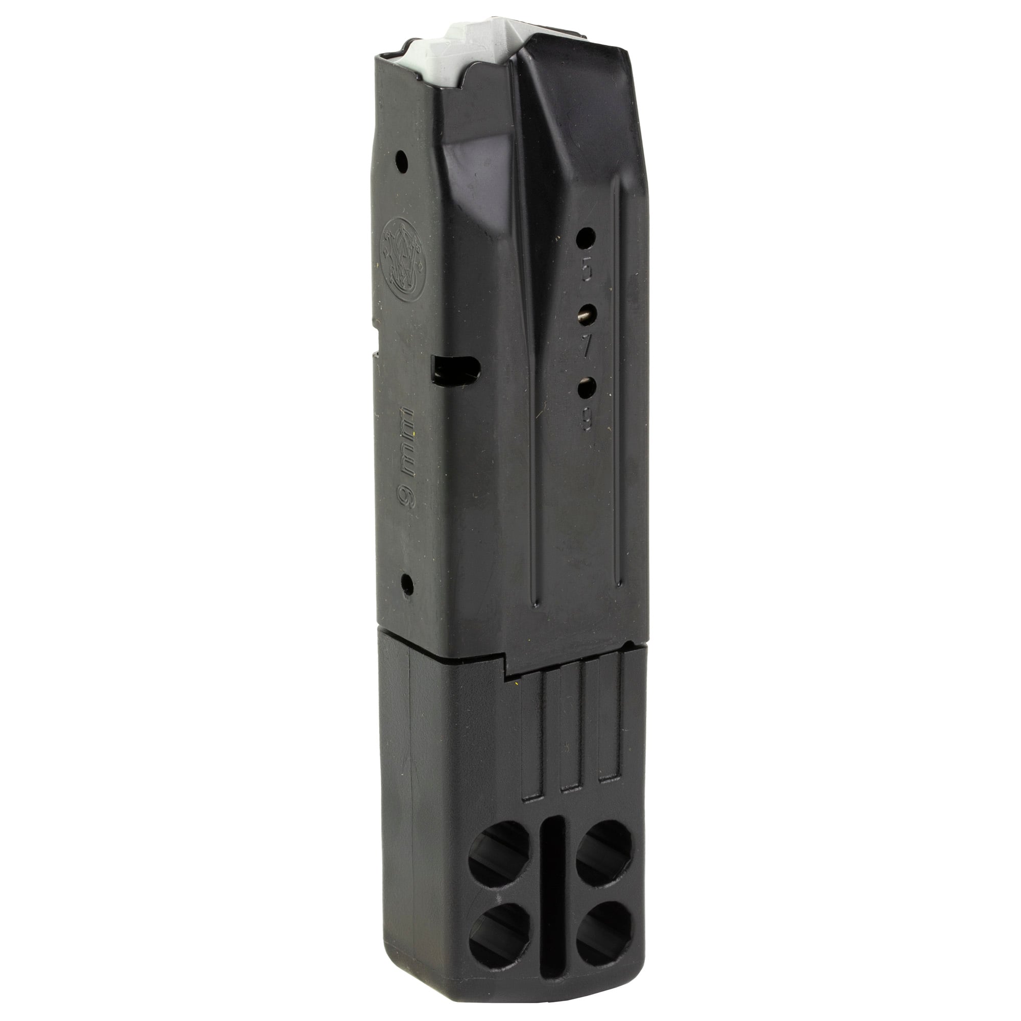 Smith & Wesson Magazine, 9mm, 10 Rounds, Fits S&W Competitor, Steel, Black