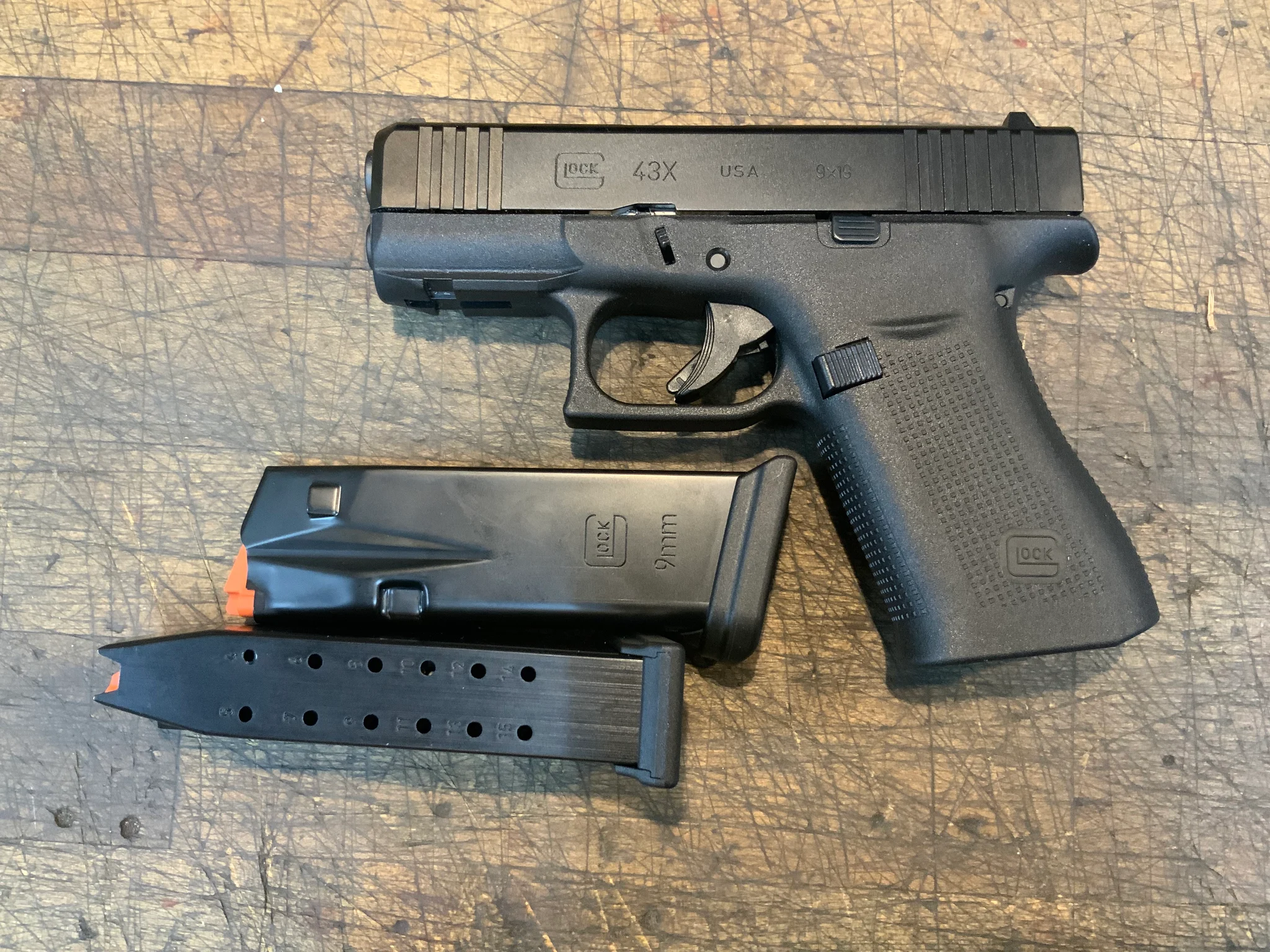 GLOCK 43X FR 15RD (Used)