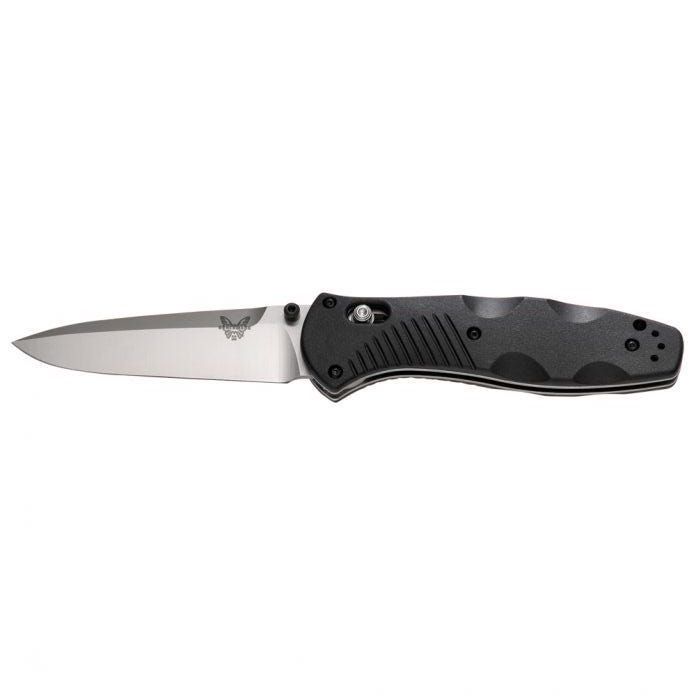 Benchmade Barrage Assisted Opening Drop Point Folding Knife, Satin - 580