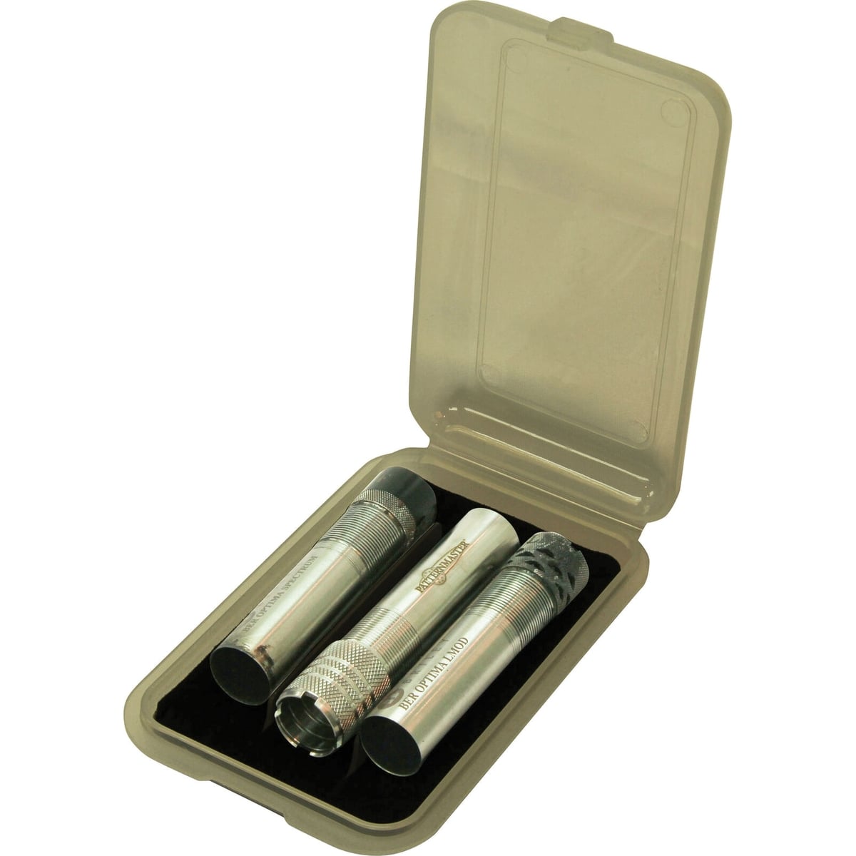MTM Case Gard 10 Gauge/12 Gauge/20 Gauge Extended Choke Tube Case, Clear Smoke