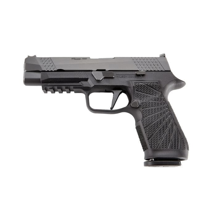 Wilson Combat P320 Action Tuned Straight Trigger 9mm 4.70" 17rds, Black - SIGWCP320F9BATS