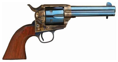 Cimarron P-Model 45LC Revolver 4.75" Charcoal Blued