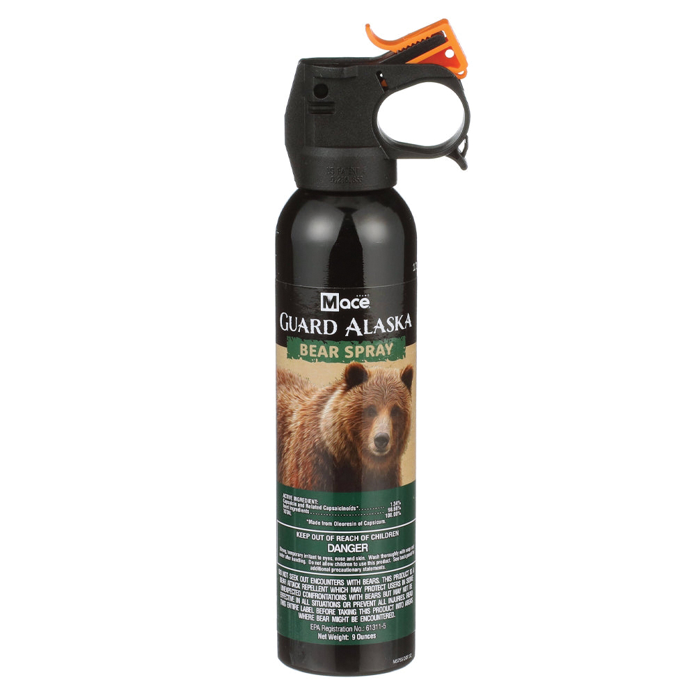 Mace Guard Alaska Bear Spray, 9 oz Black