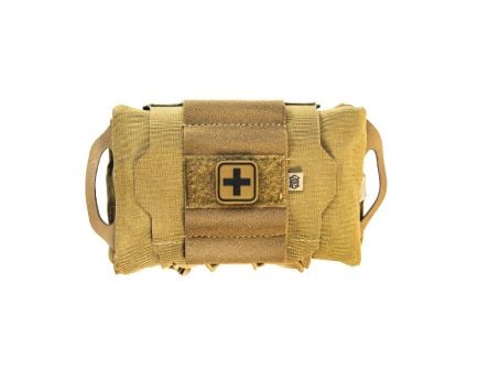 High Speed Gear Inc. Reflex 8" x 3" x 5.50" Full System IFAK Pouch, Coyote Brown