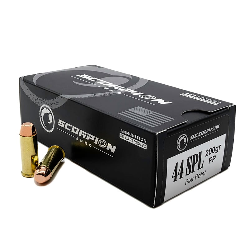 Scorpion Ammo .44 Special 200gr FP Ammo,  50Rds