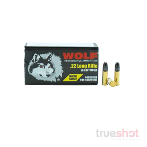 Wolf - Match Target - 22 Long Rifle - 40 Grain - Solid Round Nose - 1000