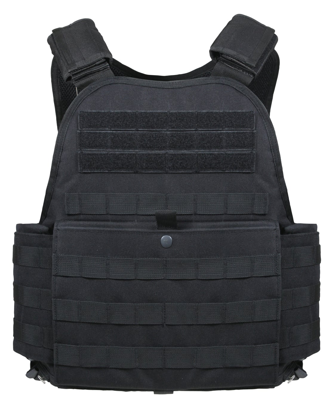 Rothco Molle Plate Carrier Vest - Black, X-Small - Small