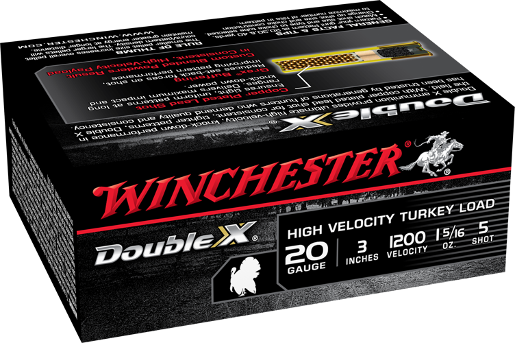 Winchester 20ga 3" #5 High Velocity Magnum Turkey Ammunition 10rds - STH2035