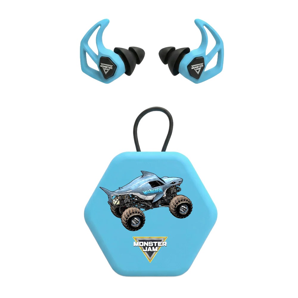 Axil Monster Jam X30I Earplugs, Megalodon