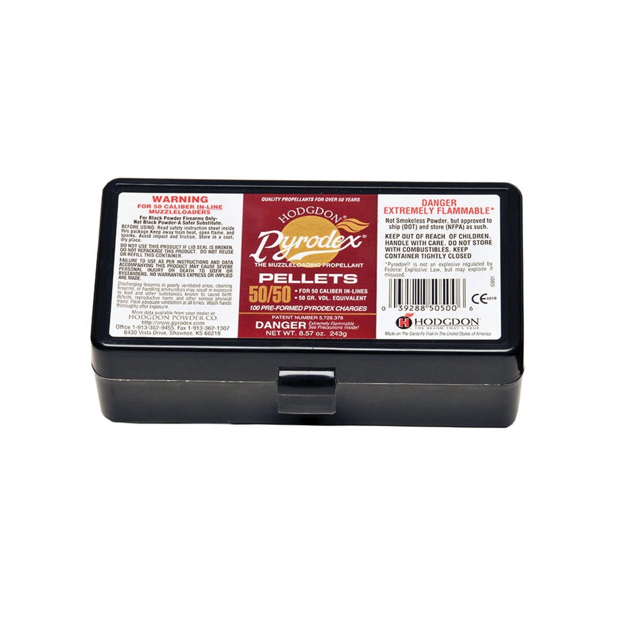Hodgdon Pyrodex 50 gr Pellet - BP5050