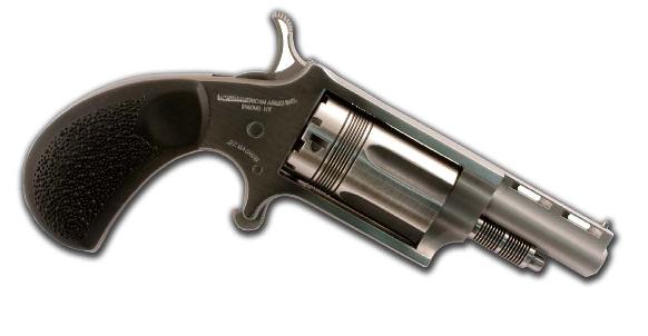 North American Arms THE WASP 22MAG REV 1-5/8" SS NAA-22M-TW
