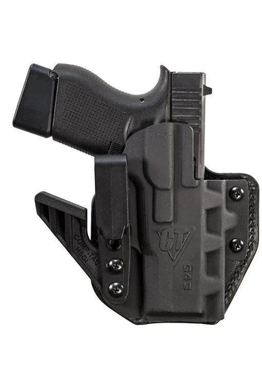 CompTac eV2 Max Hybrid Appendix IWB Holster - SW - MP Shield 9mm/40 - Right - Black