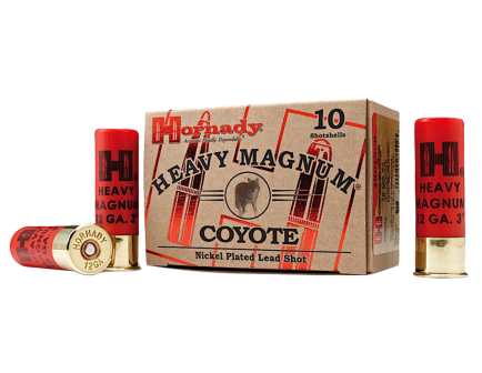 Hornady Heavy Magnum Coyote 12ga 3" BB Nickel 10rds - 86222