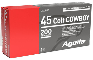 Aguila Cowboy Action 45 Colt 200 Grain Soft Point