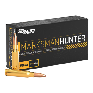 Sig Sauer E308GK16520 Marksman Hunter 308Win 165 GR 20 Per Box