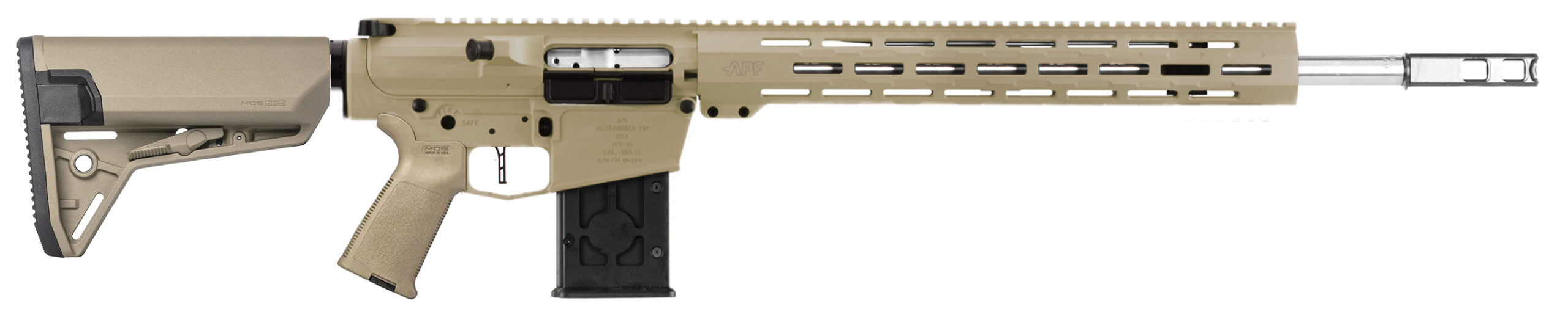 APF DMR 2.0 22-250 FDE Semi Auto Rifle