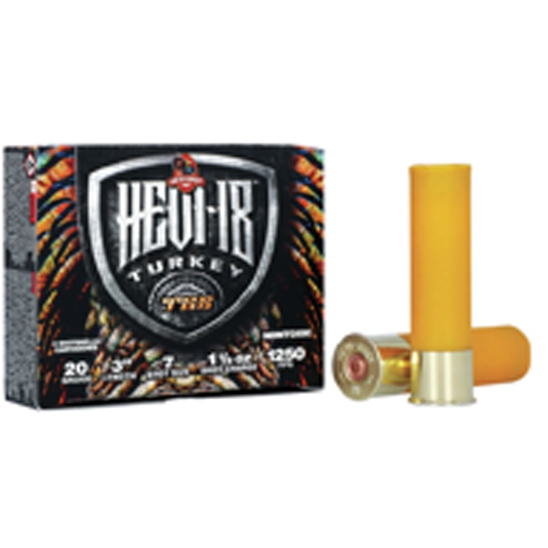 HEVI-SHOT HEVI-18 TSS TURKEY 20GA 3IN 1-1/2OZ #7 5 RD/BX 10 BX/CS - No Credit Card Fees - Low, flat rate shipping