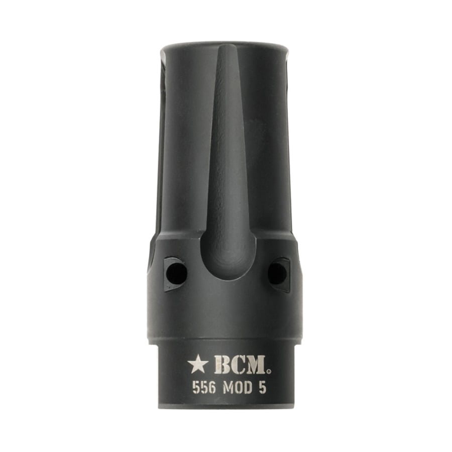 Bravo Company Mod 5 Compensator 1/2-28, Black
