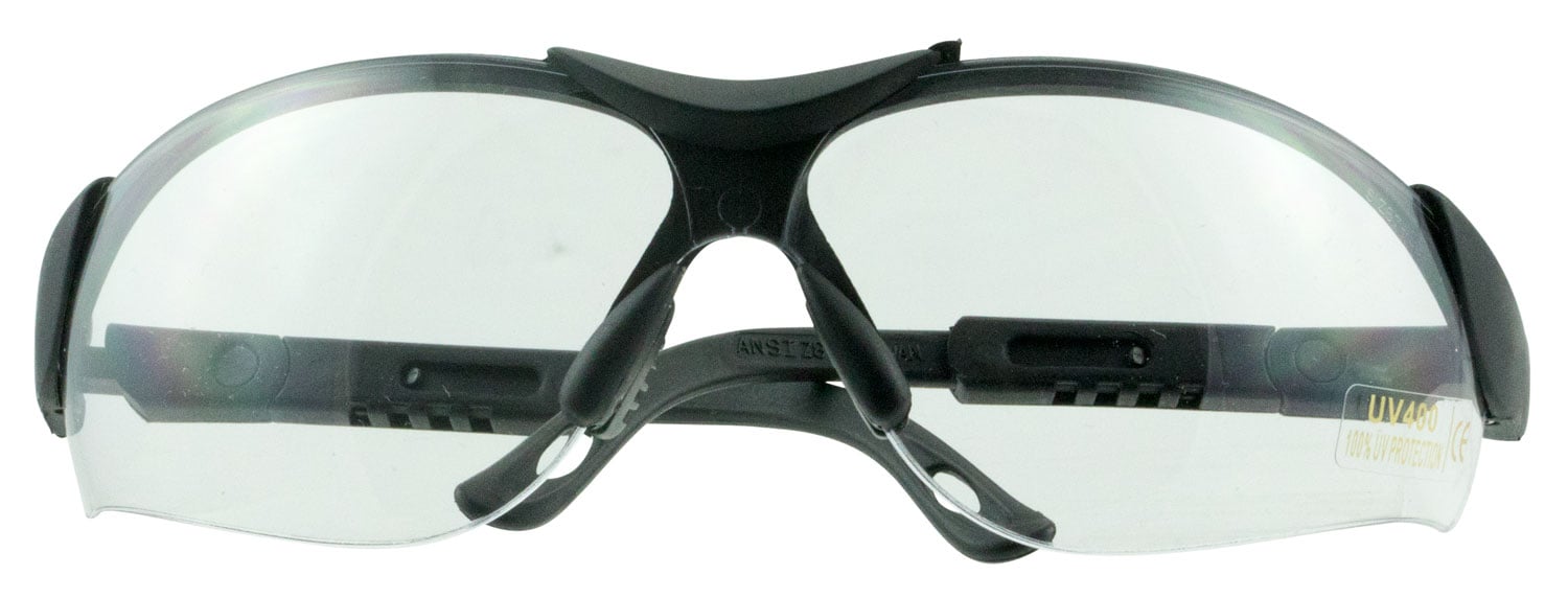 Walkers Game Ear Elite Half Frame Anti-Fog Glasses, Clear Lens - GWP-XSGL-CLR