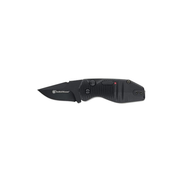 Smith & Wesson Special Ops Auto - Mini Folding Knife Drop Point, Black