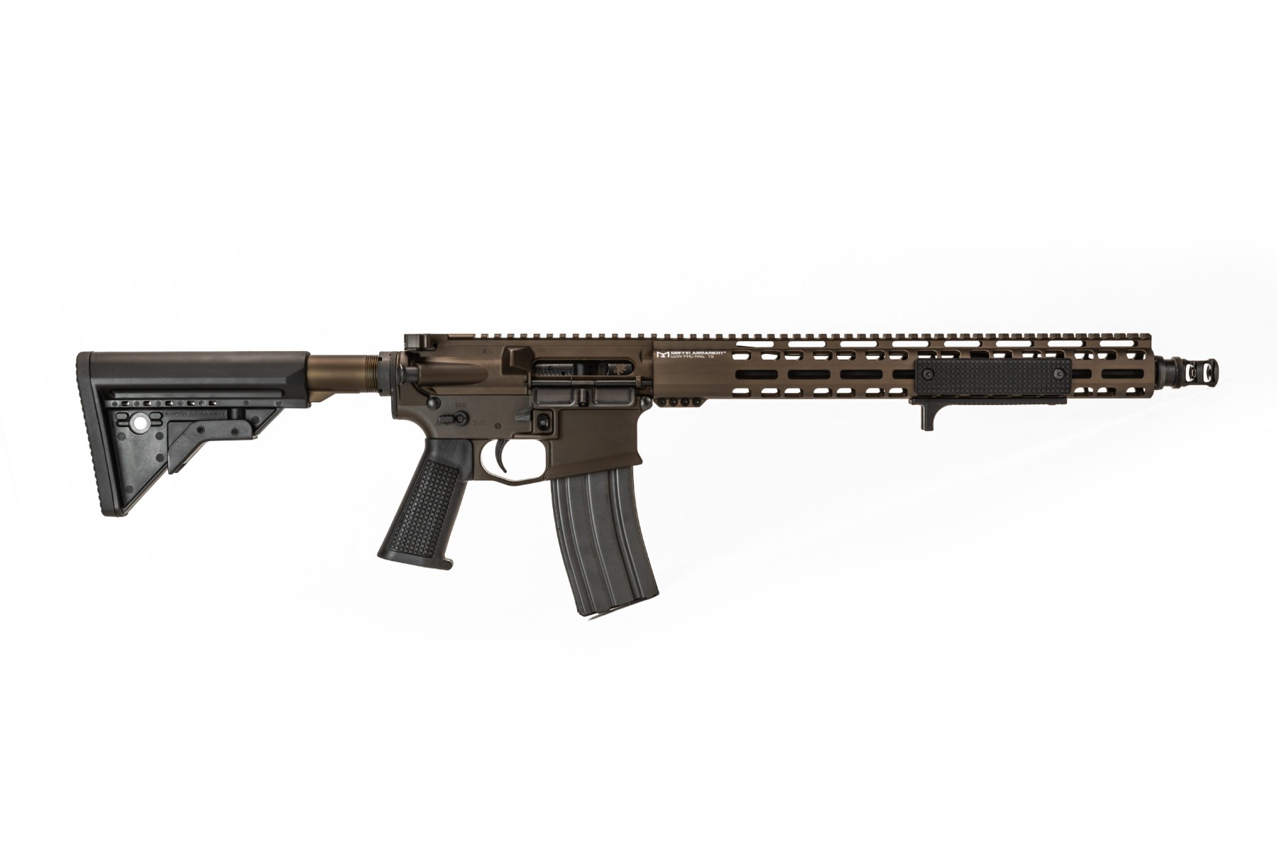 Griffin Armament MK2 Recce 16" 223 Wylde AR Rifle, Terra Brown