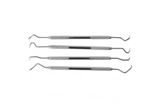 Wheeler 4 Piece Stainless Steel Gunsmithing Pick Set - 324770