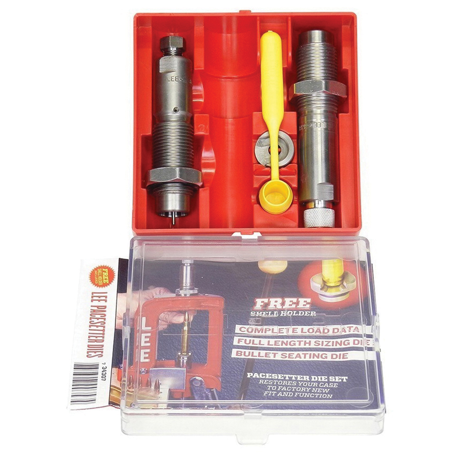 Lee Precision PaceSetter .338 Lapua Steel 2-Die Set w/ Shell Holder - 90353