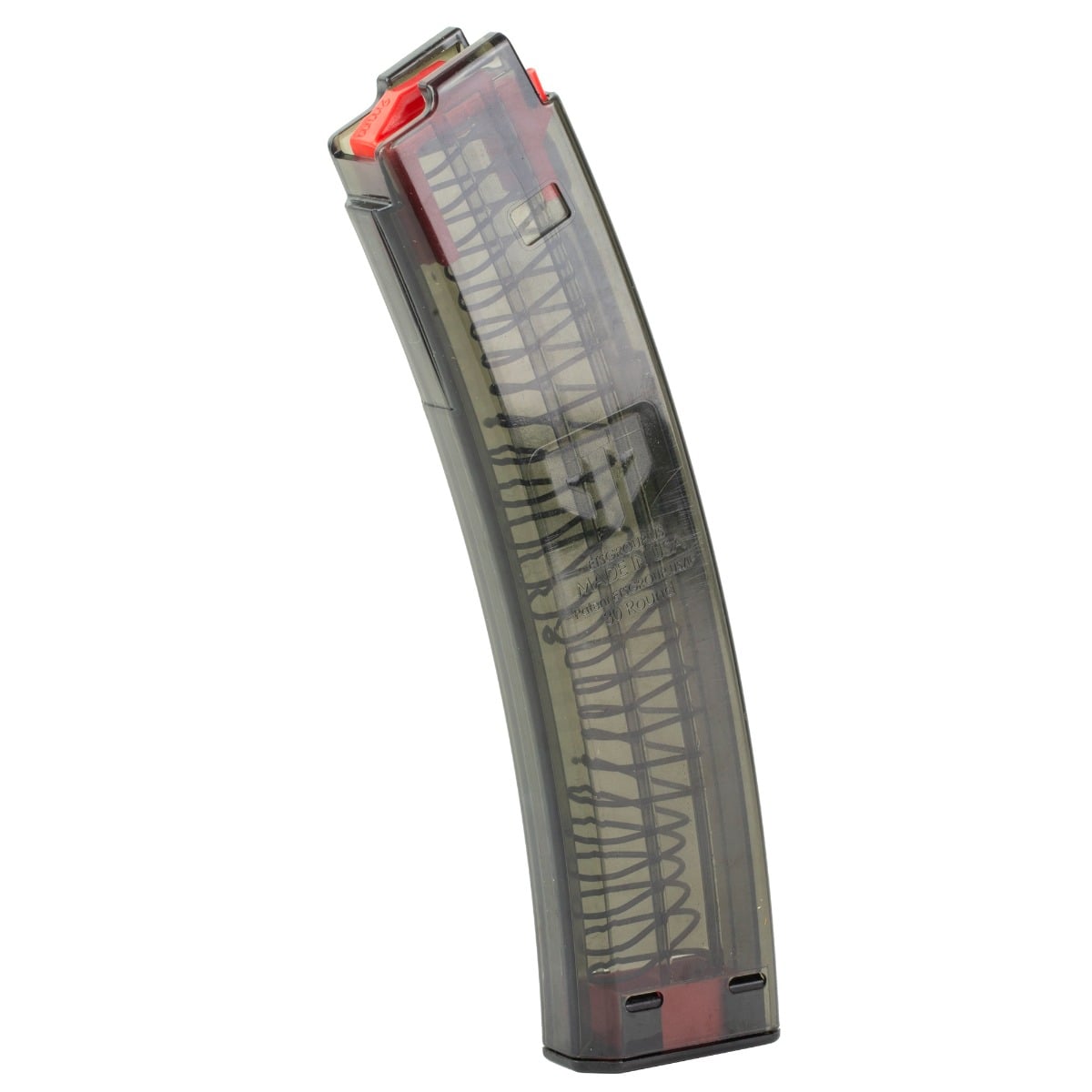 ETS Group Gen 2 30rd 9mm Fits CZ Scorpion Evo Transparent Smoke - No Credit Card Fees - Low, flat rate shipping