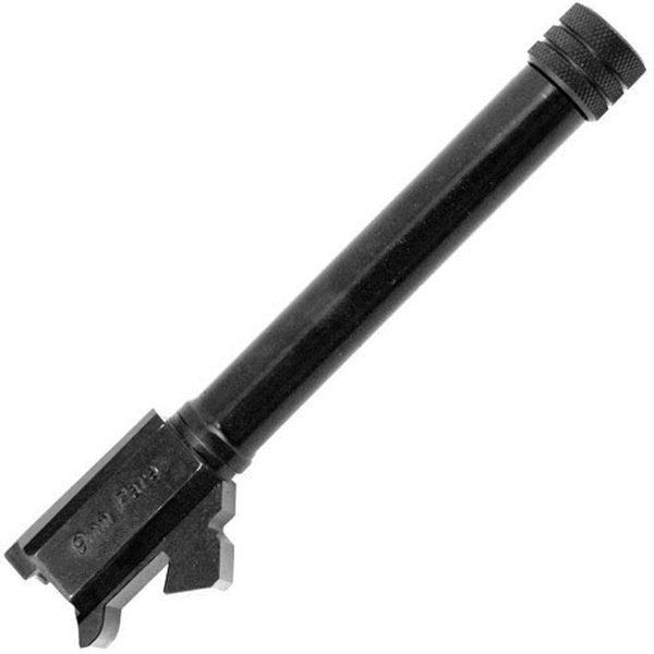Sig Sauer 9mm 4.9" Threaded Barrel, Chrome Lined Black Phosphate - BBLMK25T