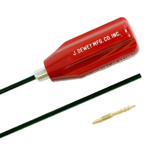 J Dewey Rods #5-40 Female 26" .17 Cal Cleaning Rod