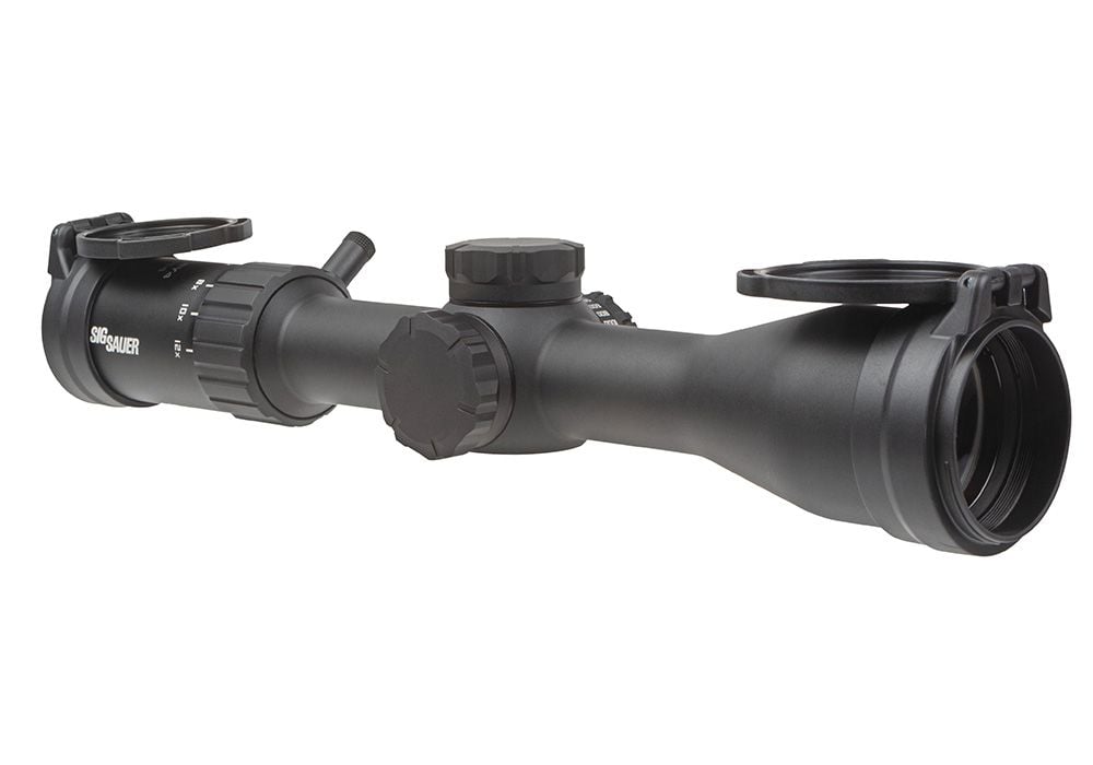 Sig Sauer Whiskey 3-12x44mm 30mm Rifle Scope- SOW43004