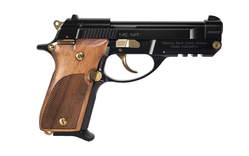EAA Corp MC14T TIPUP 380ACP BLK/GLD