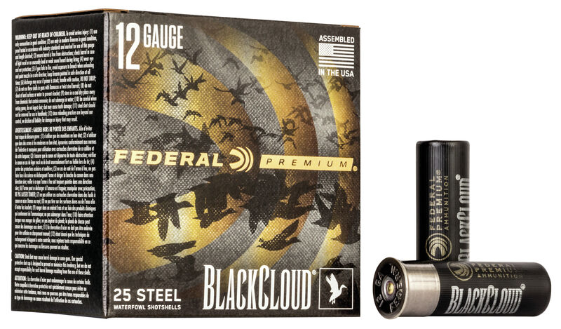 Federal Black Cloud 12 Gauge Ammo 3" BB, 25rds - PWBX142BB