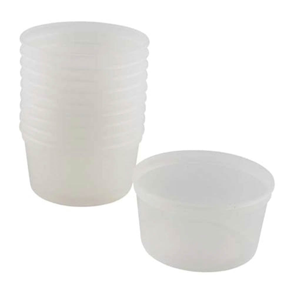 Brownells Acraglas Gel Mixing Dish, 8 oz Pack of 10
