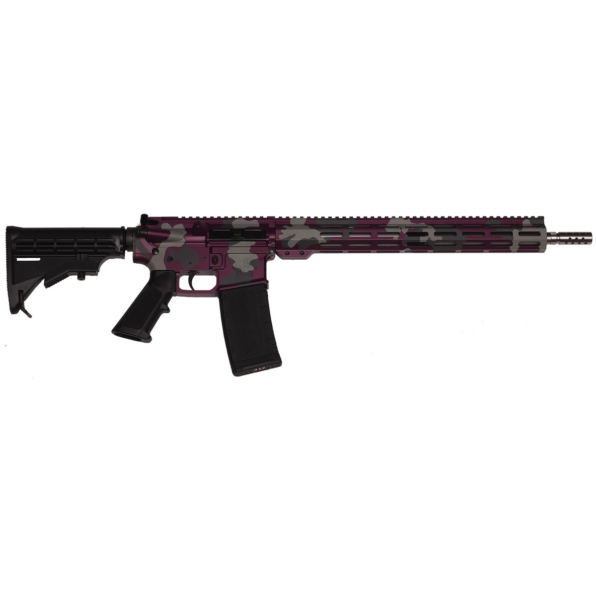 Great Lakes Firearms AR-15 Mission .223 Wylde 16" AR Rifle, Manhattan Camo - GL15223SSMMAN