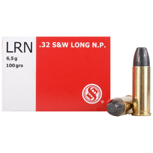 Sellier-Bellot Sellier & Bellot Pistol & Revolver Ammo .32 S&W Long 100 gr LRN 50/ct
