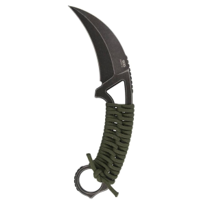 Sog-Knives SOG Gambit XL Fixed Knife 4" Karambit Blade OD Green