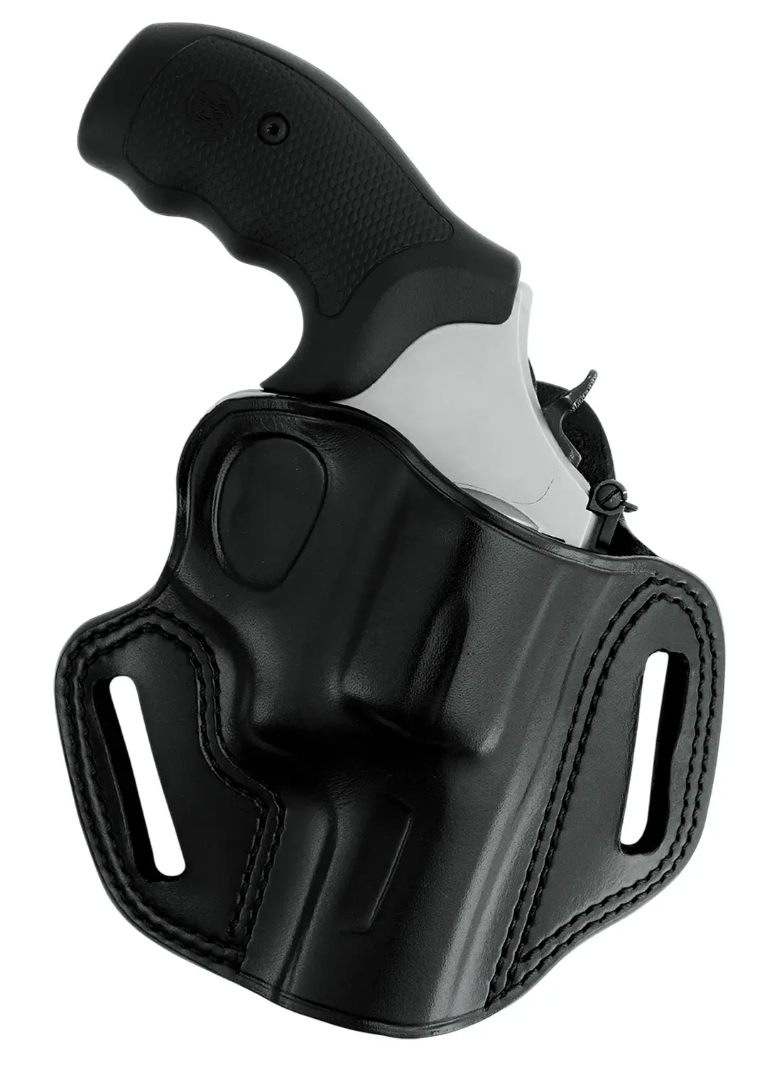 Galco CM192B Combat Master Belt Holster OWB Black Steerhide Fits S L Frame M686 3" Right Hand