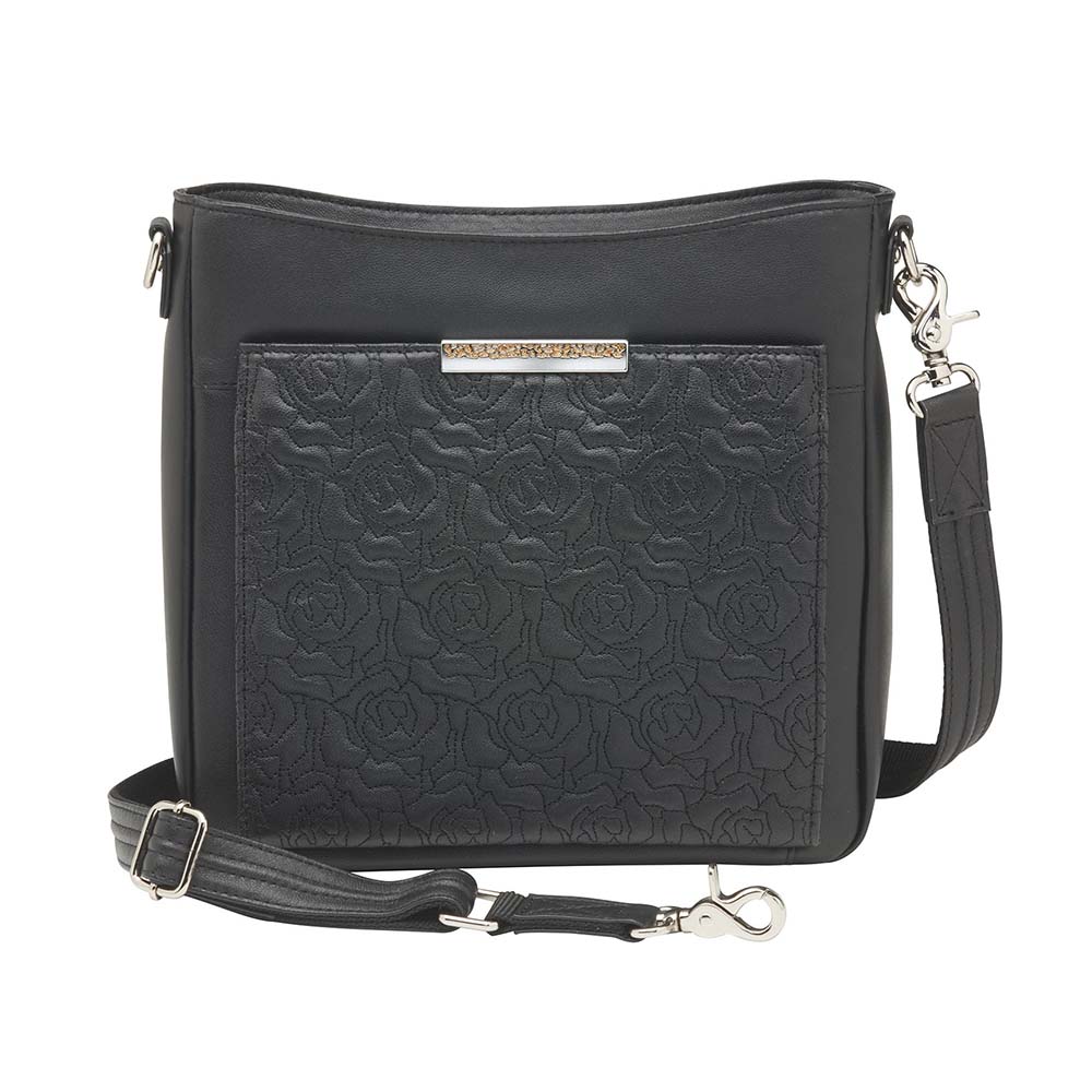 Gun Tote'n Mamas Slim Crossbody, Black