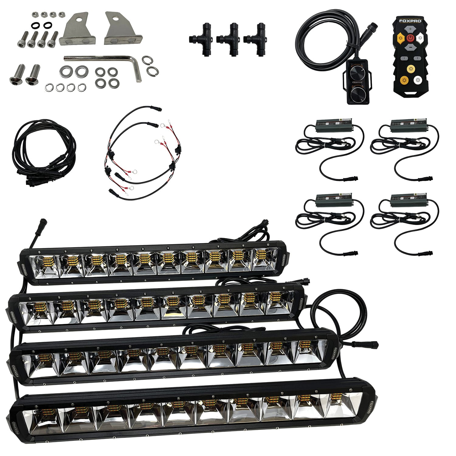 Foxpro Mudcutter Light Kit - MUDCT4KIT