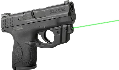 LASERMAX LASER CENTERFIRE GRN - W/GRIPSENSE S SHIELD 9/40