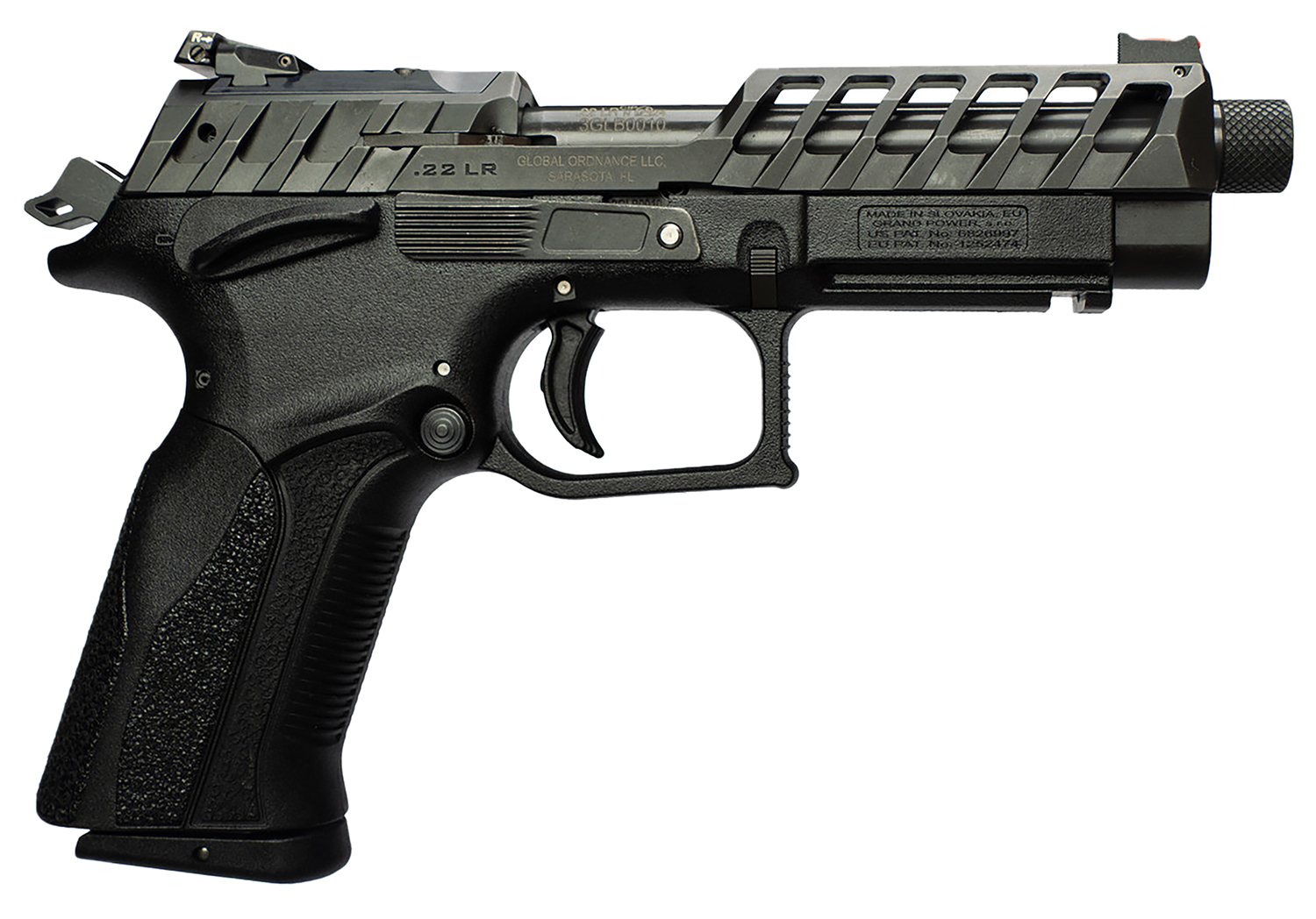 Grand Power K22 X-Trim Mk23 .22 LR Pistol, 10+1 Capacity