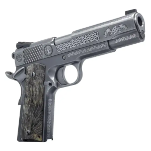 Dickinson LLC DKSN45MPRP Adam 1911 Mesopatamia Full Size 45 ACP 8+1 5 Stainless Steel Barrel, Serration B Slide, Steel Frame w/Beavertail