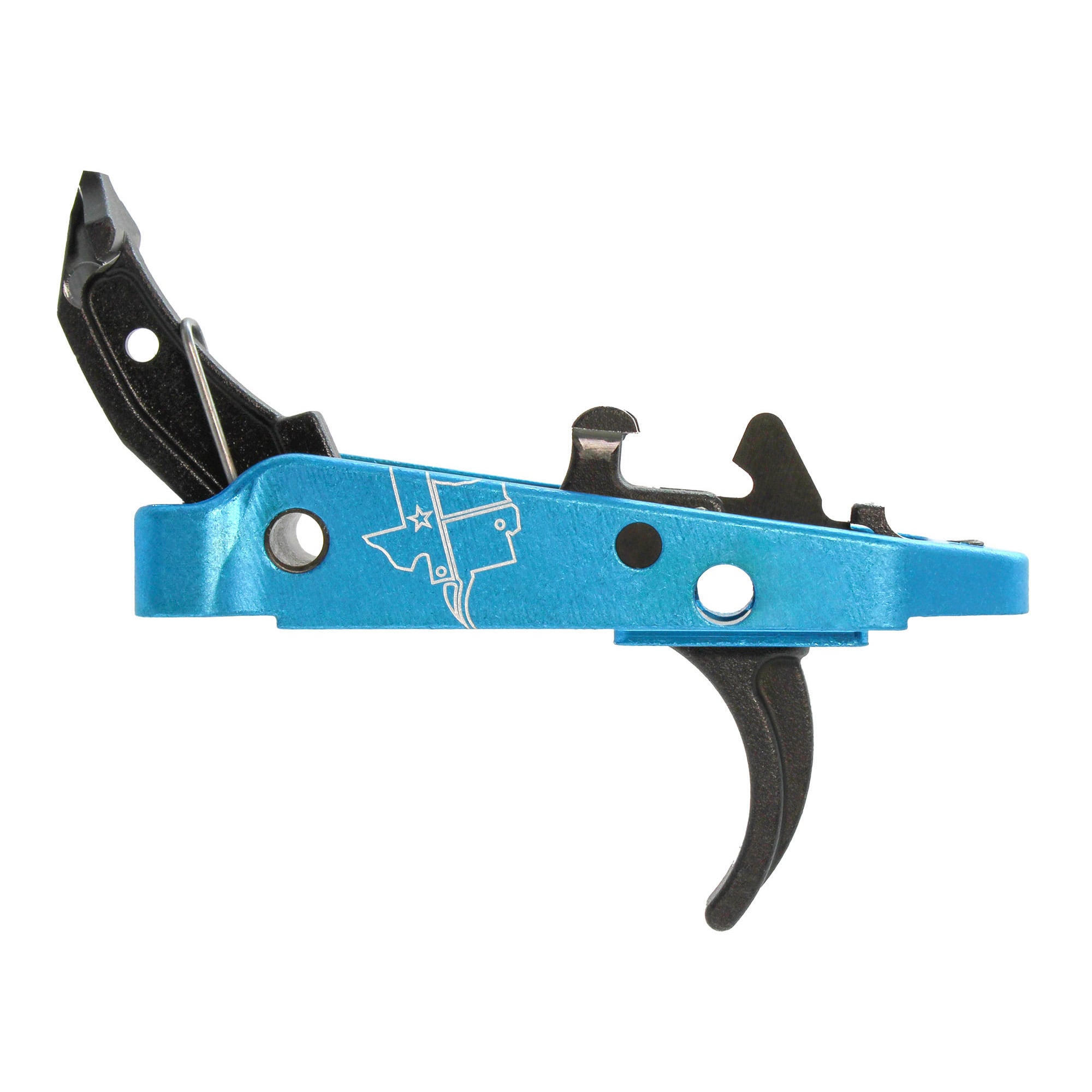 CMC Triggers AK-47 Trigger 2.0, Curved Trigger, Black, Fits AK-47, 3-3.5 Pounds
